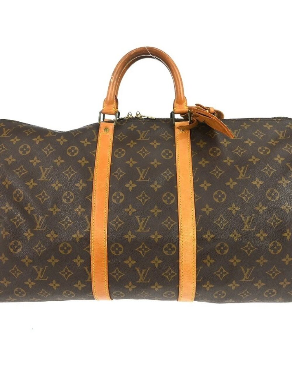 Best03 LOUIS VUITTON KEEPALL BANDOULIERE 55 TRAVEL BAG - Picture 1 of 15